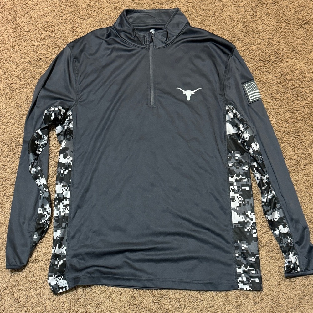 Colosseum Black Quarter-Zip Pullover